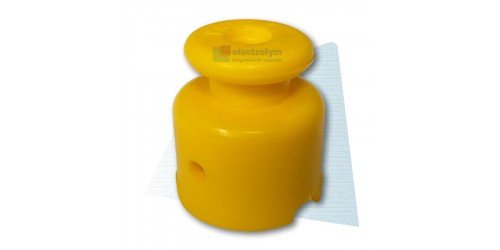Aislador campanita Nº4 amarillo