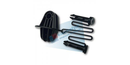 Aislador doble pin lock negro