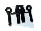 Aislador doble pin lock negro Eco