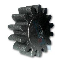 Engranaje aluminio Z14 p/ motor de portón corredizo PPA (Di17mm)