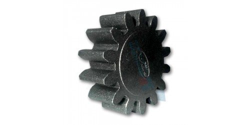 Engranaje aluminio Z14 p/ motor de portón corredizo PPA (Di17mm)