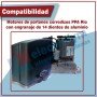 Engranaje aluminio Z14 p/ motor de portón corredizo PPA (Di17mm)