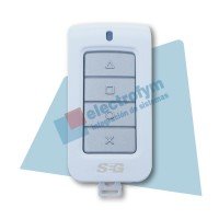 Control remoto SEG 4 botones TX Play blanco