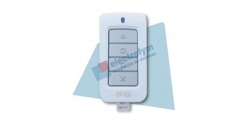 Control remoto SEG 4 botones TX Play blanco